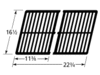 gloss cast iron cooking grid