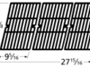 matte cast iron cooking grid