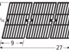 gloss cast iron cooking grid