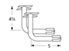 L-shaped venturi pair