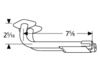 L-shaped twin venturi