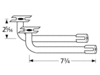 L-shaped venturi pair