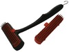 wide grid cleaning brush with replacemet head
