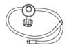 LP regulator with two hoses for side burner applications 80034