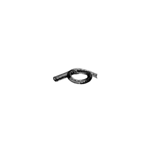 24&rdquo; stainless steel spring hose protector