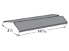 porcelain steel heat plate porcelain steel heat plate