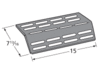 porcelain steel heat plate porcelain steel heat plate