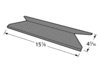 porcelain steel heat plate porcelain steel heat plate