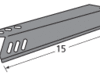 porcelain steel heat plate porcelain steel heat plate