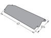porcelain steel heat plate 93941