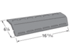 porcelain steel heat plate