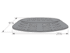 porcelain steel heat plate