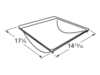 porcelain steel heat plate
