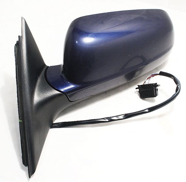LH Side View Mirror 9803 VW Passat B5 LB5N Indigo Blue Genuine