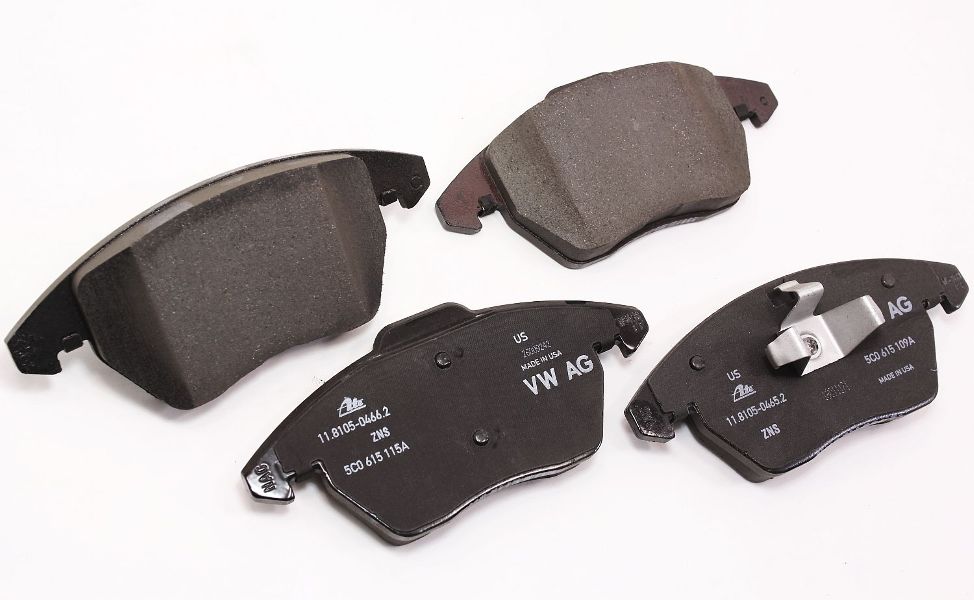 Front Brake Pad Set 1112 VW Jetta MK6 2012 Beetle Genuine OE New