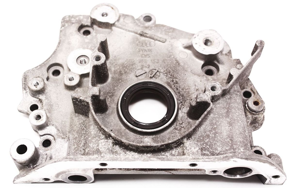 Front Crank Seal Flange Plate 2.8 2.7T V6 VW Passat Audi A4 A6 078