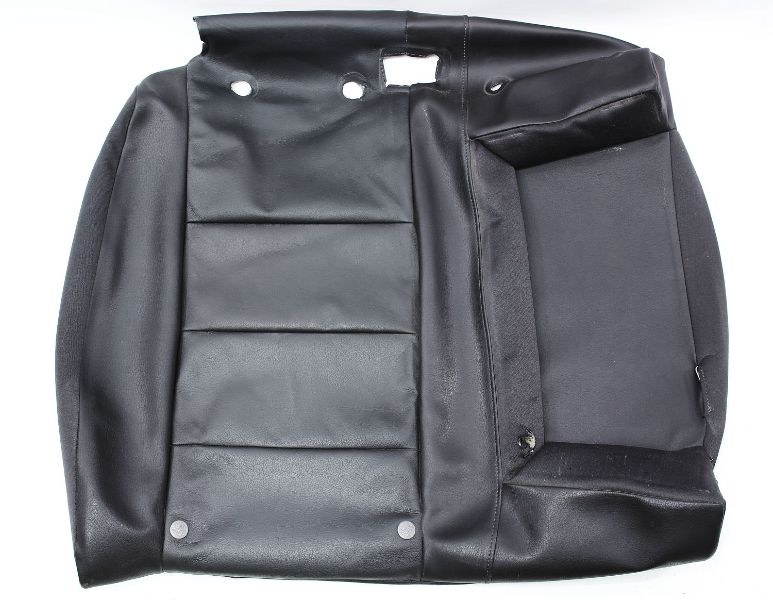 RH Rear Seat Backrest Cover 0205 Audi A4 B6 Black Leatherette