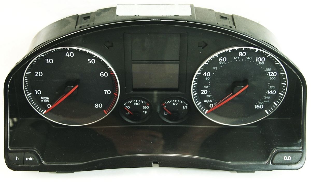 Gauge Cluster 2006 VW Jetta MK5 2.5 2.0T Speedometer Instrument 1K0