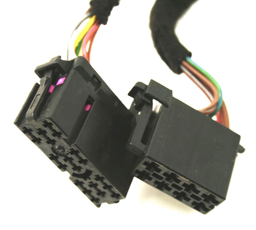 Radio Head Unit Wiring Plugs Pigtails 0208 Audi A4 S4 B6 B7 Genuine
