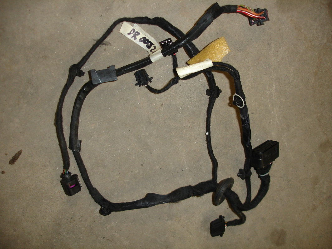 LH Rear Door Wiring Harness 9905 VW Jetta Golf Mk4 Genuine eBay