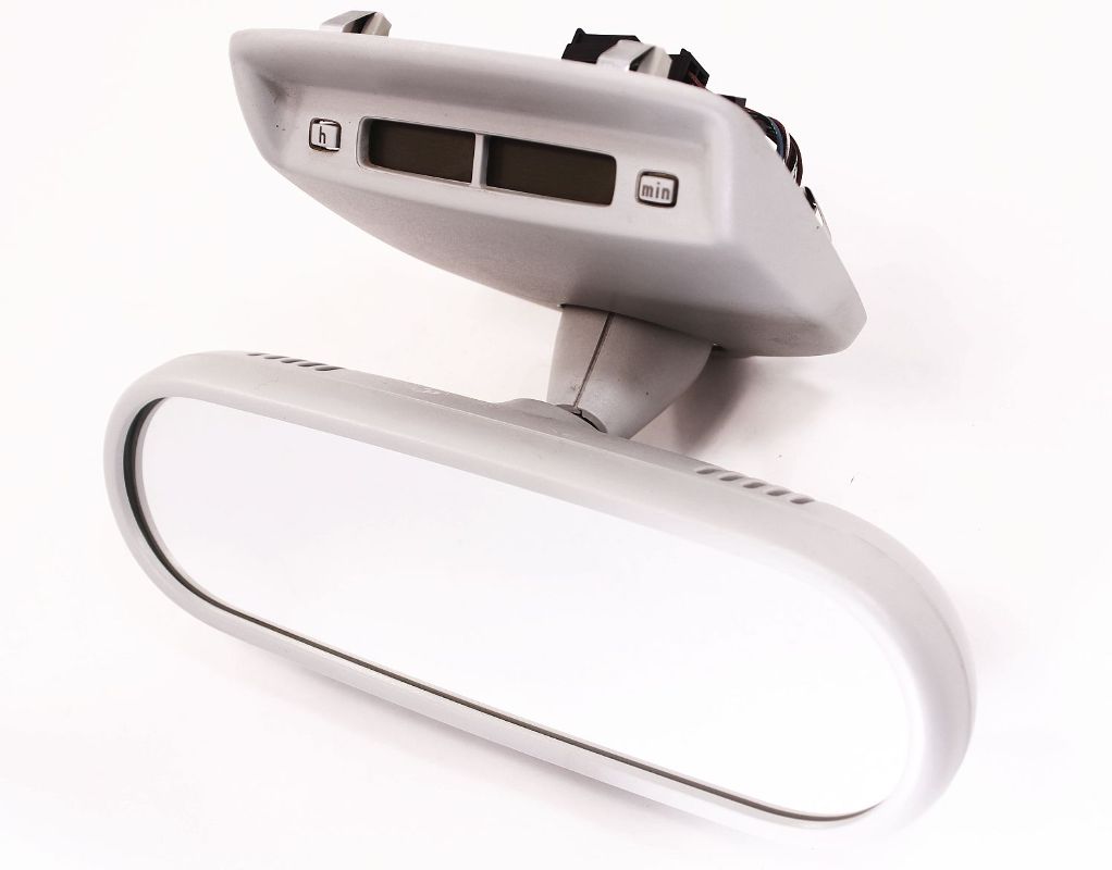 Interior Rear View Mirror & Clock 9901 VW Beetle Genuine OE 1C0 857