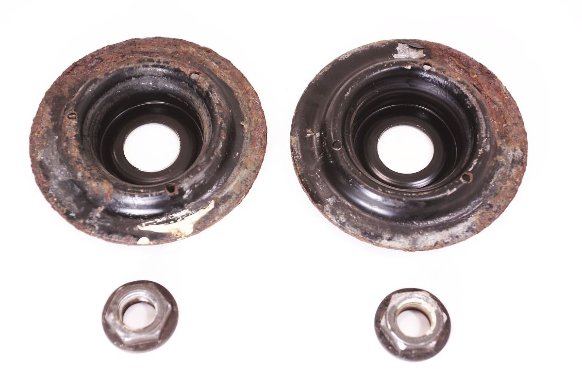 Front Upper Strut Caps & Hardware Set VW Jetta Golf GTI Cabrio MK3