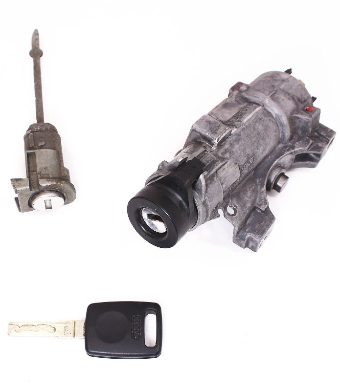 Ignition Lock & Key Set 0006 Audi TT MK1 Genuine OE 4B0 905 851 B
