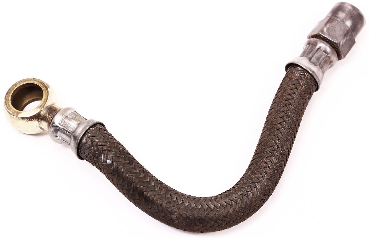 Fuel Gas Filter Feed Line Hose VW Cabriolet Rabbit Jetta ... cabriolet fuel filter 