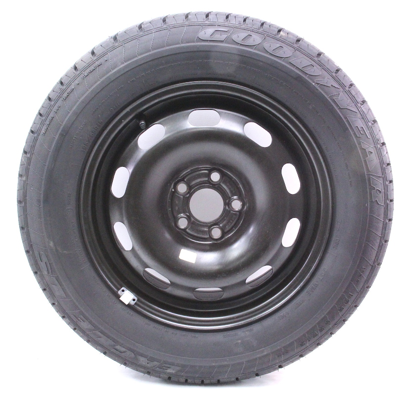 15" Full Size Spare Steel Wheel & Tire VW Jetta Golf GTI Mk4 Rim 1J0 601 027 H CarParts4Sale