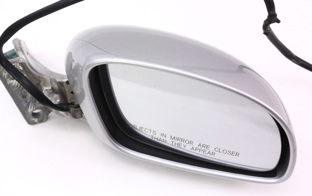 RH Exterior Side View Mirror 0003 VW Beetle Genuine VW LG9R Silver