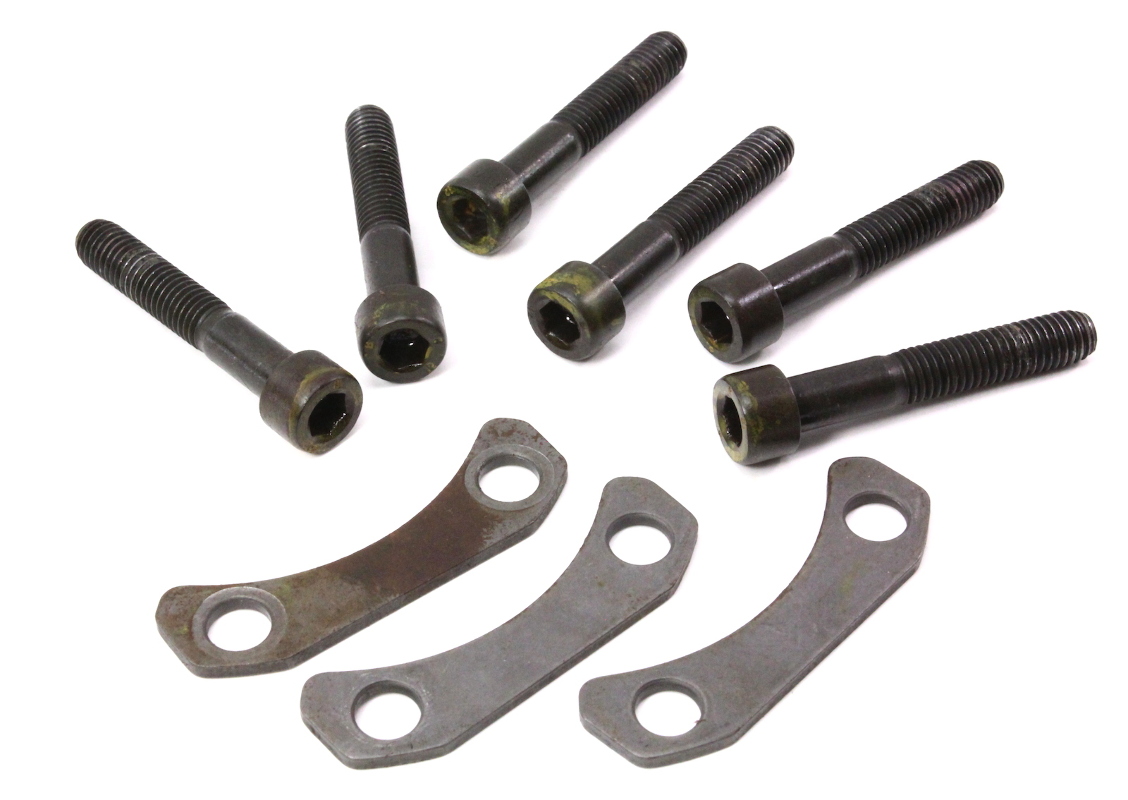 Set Of 6 Axle Main Prop Drive Shaft Bolts Hardware Quattro VW Passat