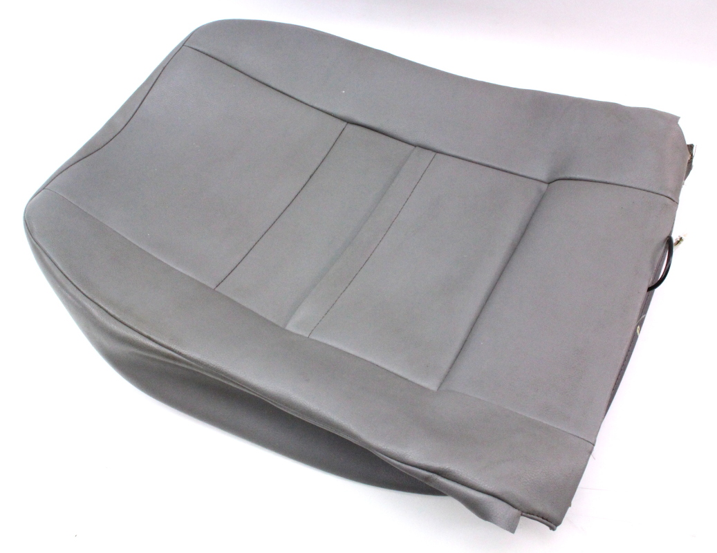RH Front Seat Back Rest Cover 9905 VW Jetta Golf MK4 Flannel Gray Leather eBay