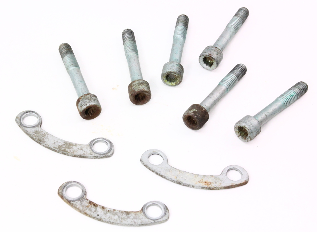 Set Of 6 Rear CV Drive Axle Shaft Bolts Hardware Quattro VW Passat Audi