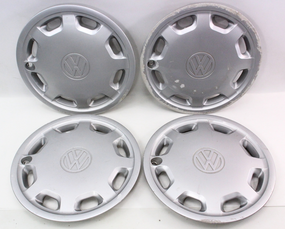 14" Hubcap Set Genuine VW Jetta Golf MK3 Hub Cap Wheel Cover 1HM
