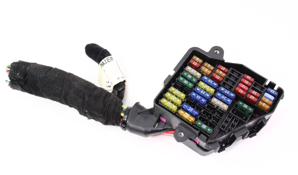 Dash Fuse Box Panel & Wiring Harness Pigtail 01-05 VW ... vw passat fuse box 
