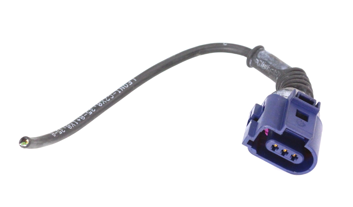 Knock Sensor 3 Pin Pigtail Plug Connector VW Passat Audi A4 A6 1J0
