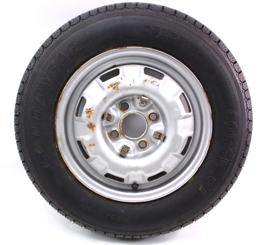 13" x 4.5" Original Spare Wheel Rim & Tire VW Jetta Rabbit MK1 175