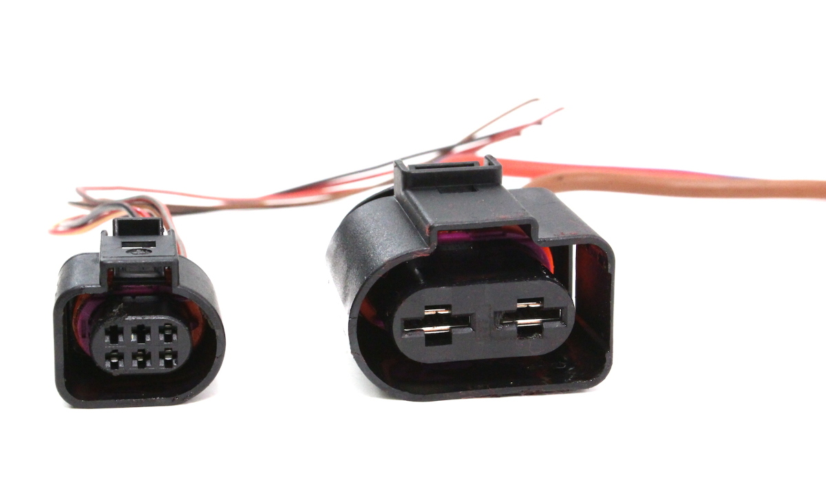 Cooling Fan Control Module Plugs Pigtails VW Passat B5 Audi A4 S4 A6