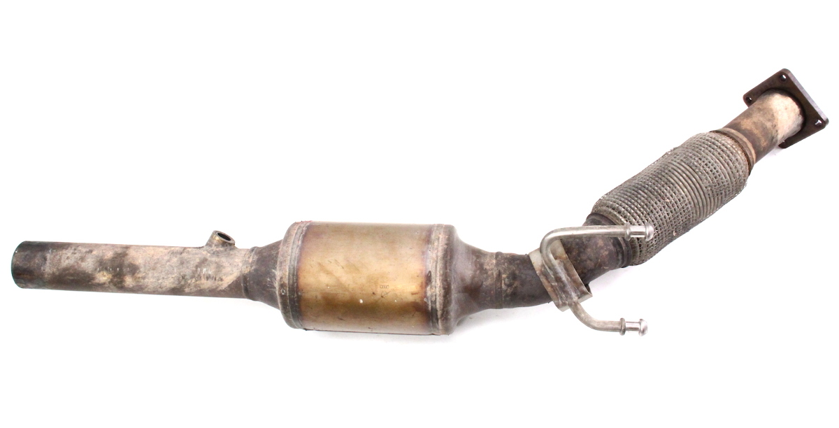 Exhaust Downpipe Flex 0810 VW Jetta Rabbit 2.5 MK5 Down Pipe 1K0 131