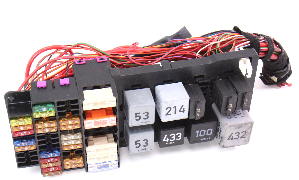 Trunk Fuse Relay Box 0406 VW Phaeton Genuine