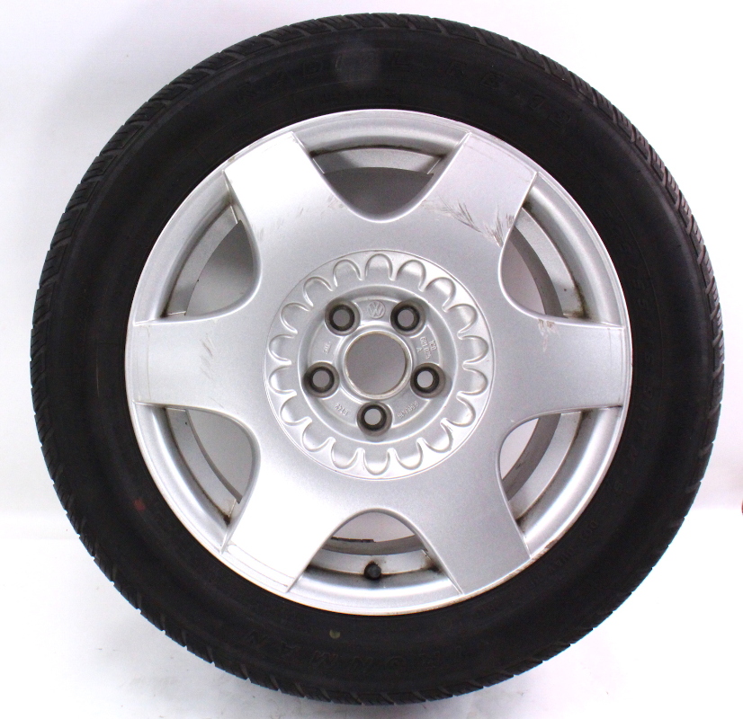16" Full Size Spare Alloy Wheel Rim / Tire 9805 VW Beetle Genuine