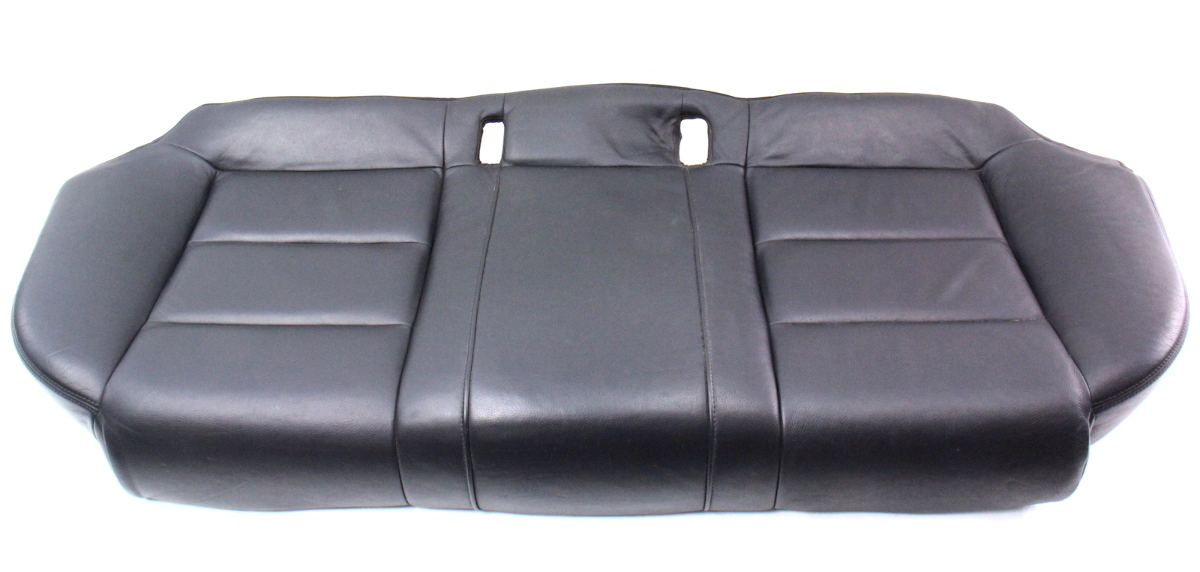 Rear Seat Cushion Cover & Foam 0205 Audi A4 B6 Black Leather