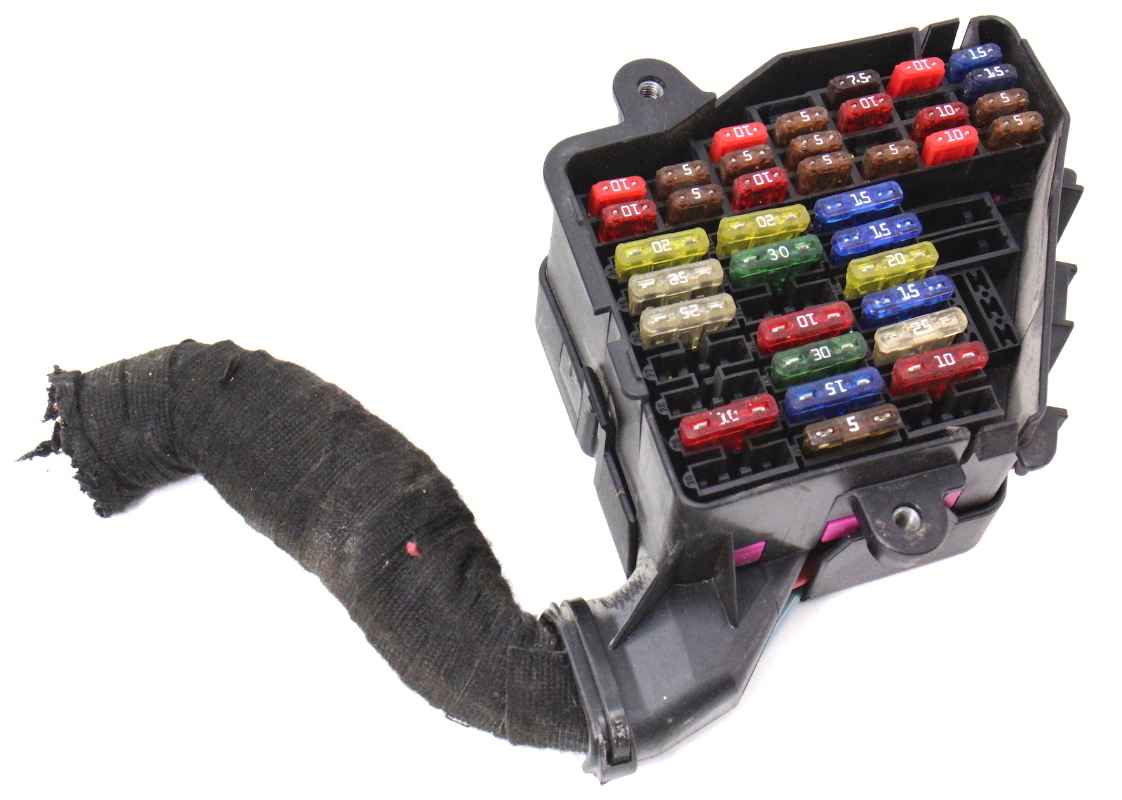 Under Dash Fuse Box Panel & Pigtail 99-05 VW Jetta Golf ... 2000 jetta fuse box 