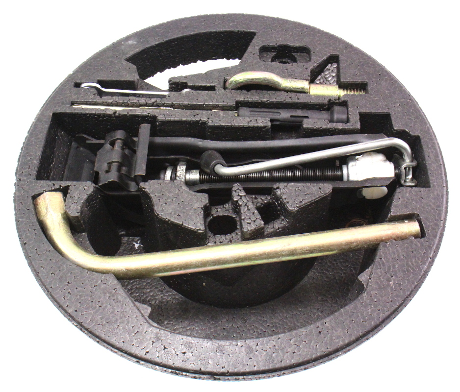 Spare Tire Trunk Tool Kit Jack Lug Wrench 9399 Jetta Golf GTI Cabrio