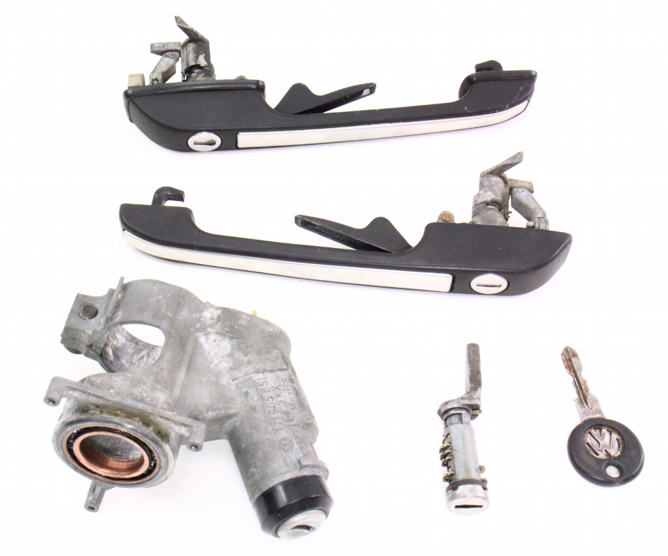 Lock Set Ignition Key Door Handle 7584 VW Rabbit GTI MK1 OE 171