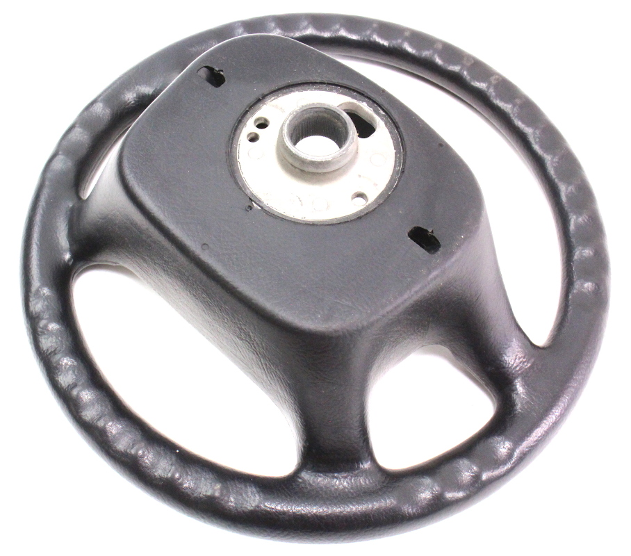 Black Rubber Steering Wheel 9905 VW Passat B5 Jetta Golf Mk4 Genuine