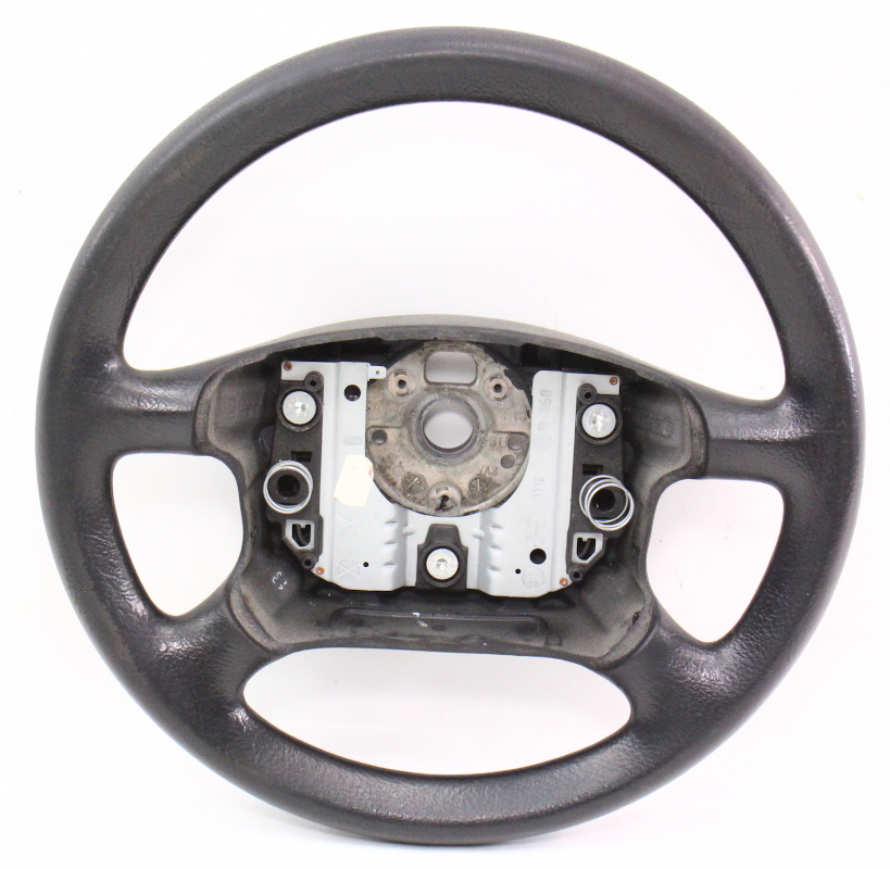 Black Rubber Steering Wheel 9905 VW Passat B5 Jetta Golf Mk4 Genuine