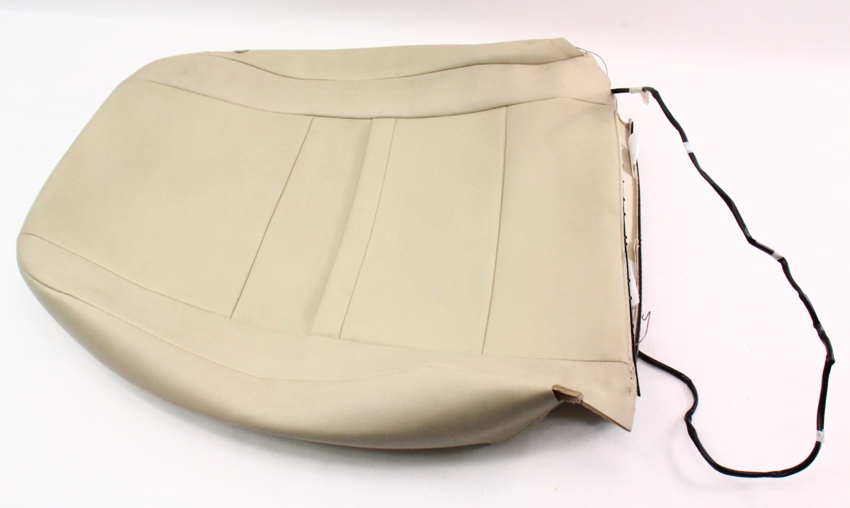 RH Front Back Rest Seat Cover 0410 VW New Beetle Beige Leather Genuine eBay