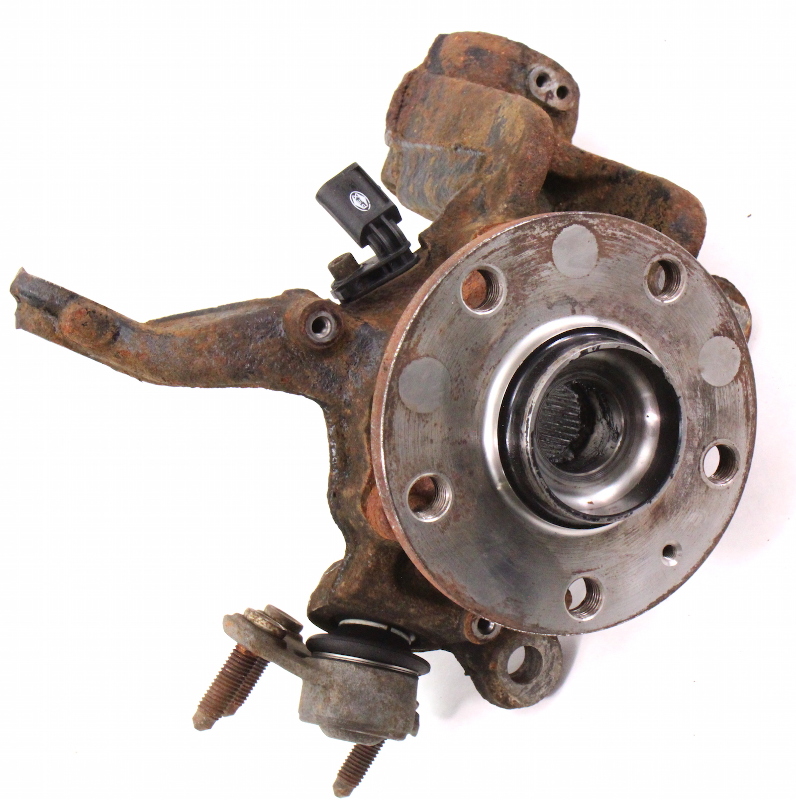 RH Front Spindle Knuckle Bearing Hub 0610 VW Jetta Rabbit GTI Audi A3