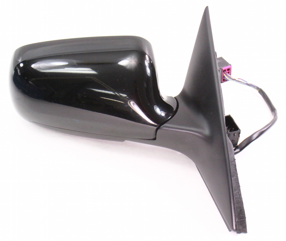 RH Side View Mirror 0304 Audi A6 C5 4.2 V8 LY9B Brilliant Black